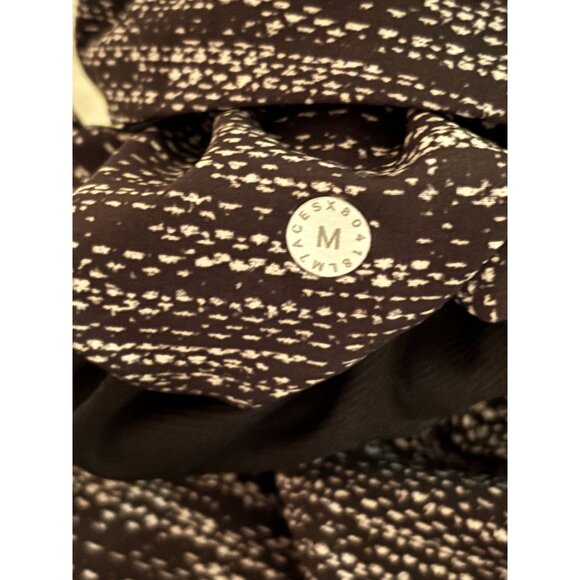 Lululemon Men's Activewear Peloton T.H.E Short Black and white size Medium - Picture 7 of 8